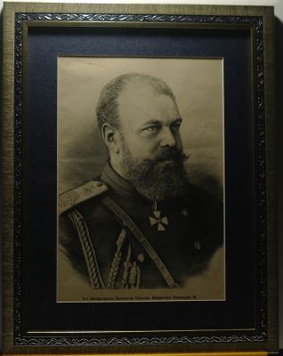 Российский Император Александр III (Миротворец).Старинная литография 1893 года,Россия