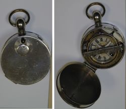 Антикварные часы для постовых и сторожей фирмы " Y. Burk Original".Германия,начало 20 века