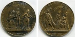 Сатирическая медаль о войне за Австрийское наследство