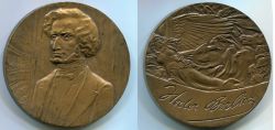 Памятная медаль "Гектор Берлиоз. 175 лет со дня рождения"