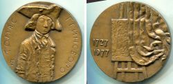 Памятная медаль "250 лет со дня рождения Томаса Гейнсборо"
