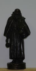Бронзовая скульптура каталического монаха.Европа,середина 19 века